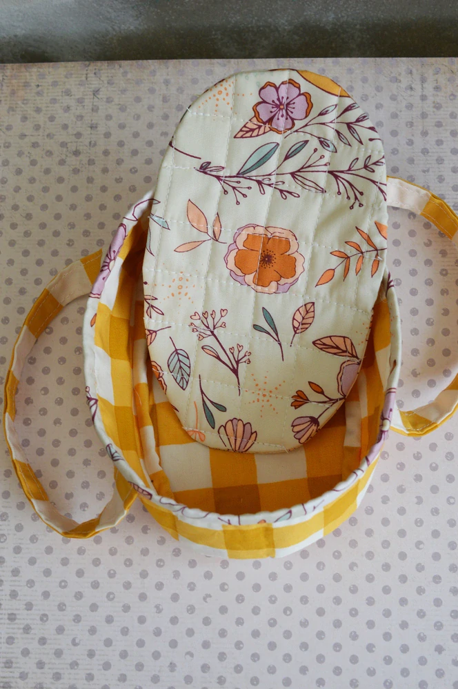 Myší korbička kostka (výška zvířátka 14 cm)