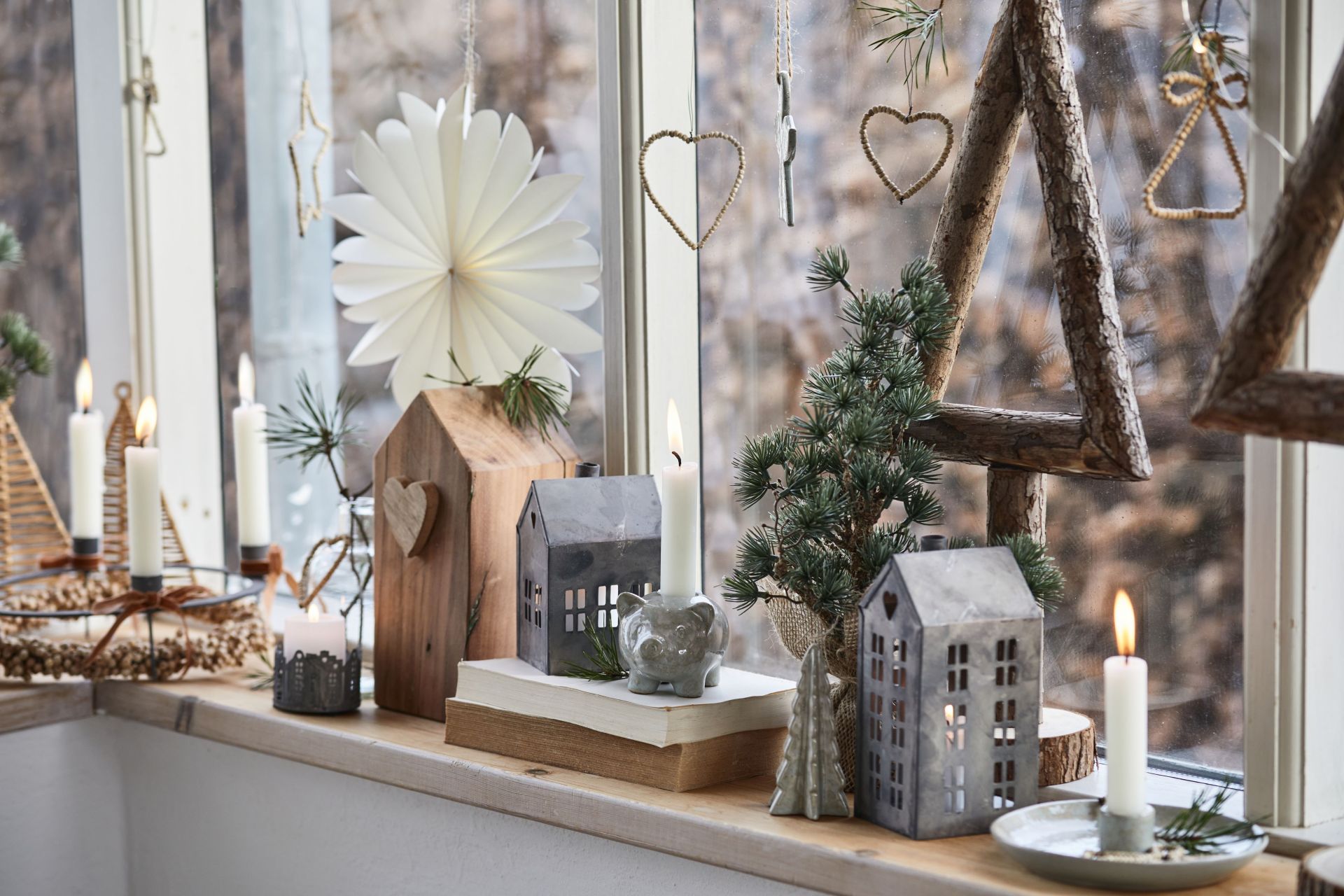 Lucerna domeček House 12 cm