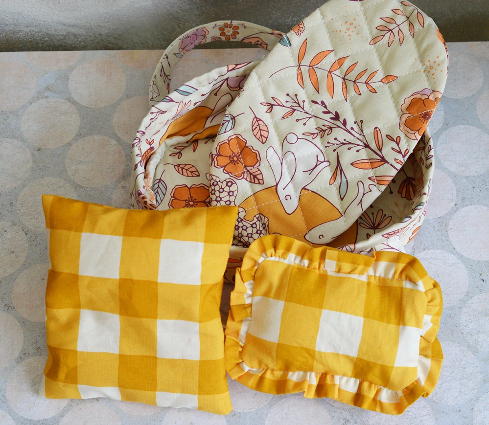 Myší postýlka (výška zvířátka 14 cm)