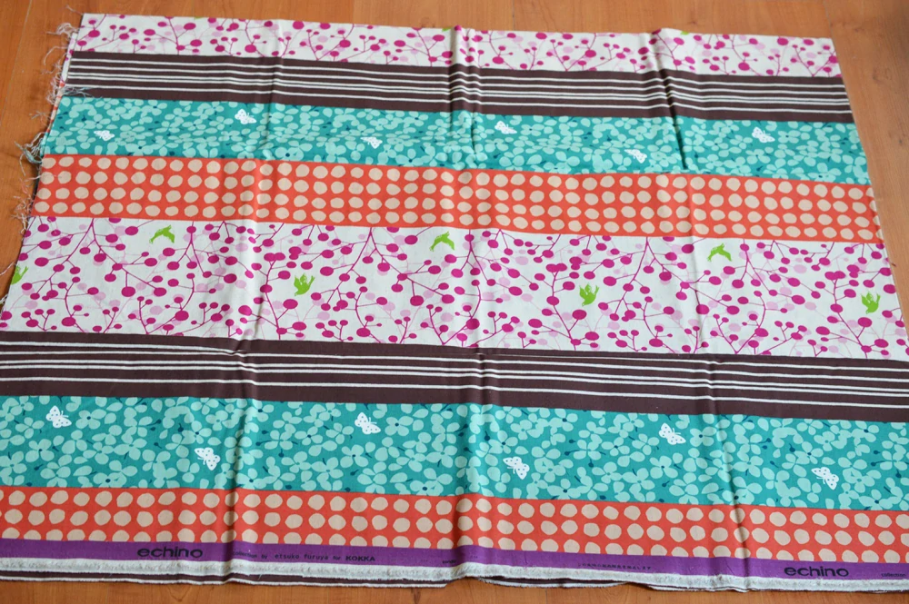 Proužky s oranžovou - echino