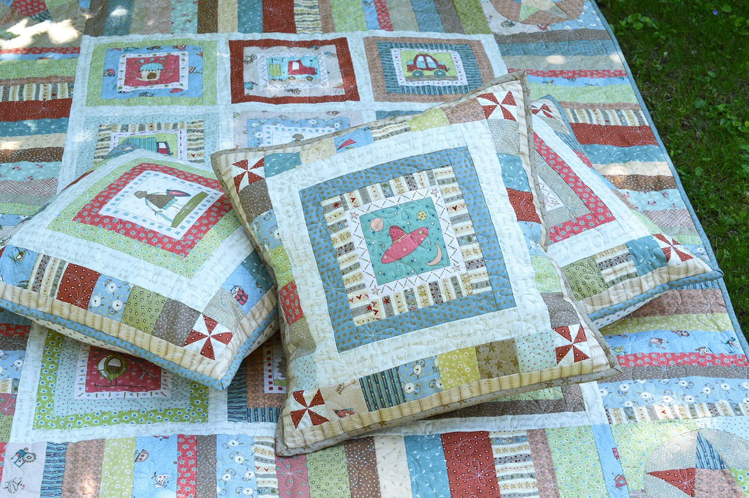 Na měsíc a zpět - polštář