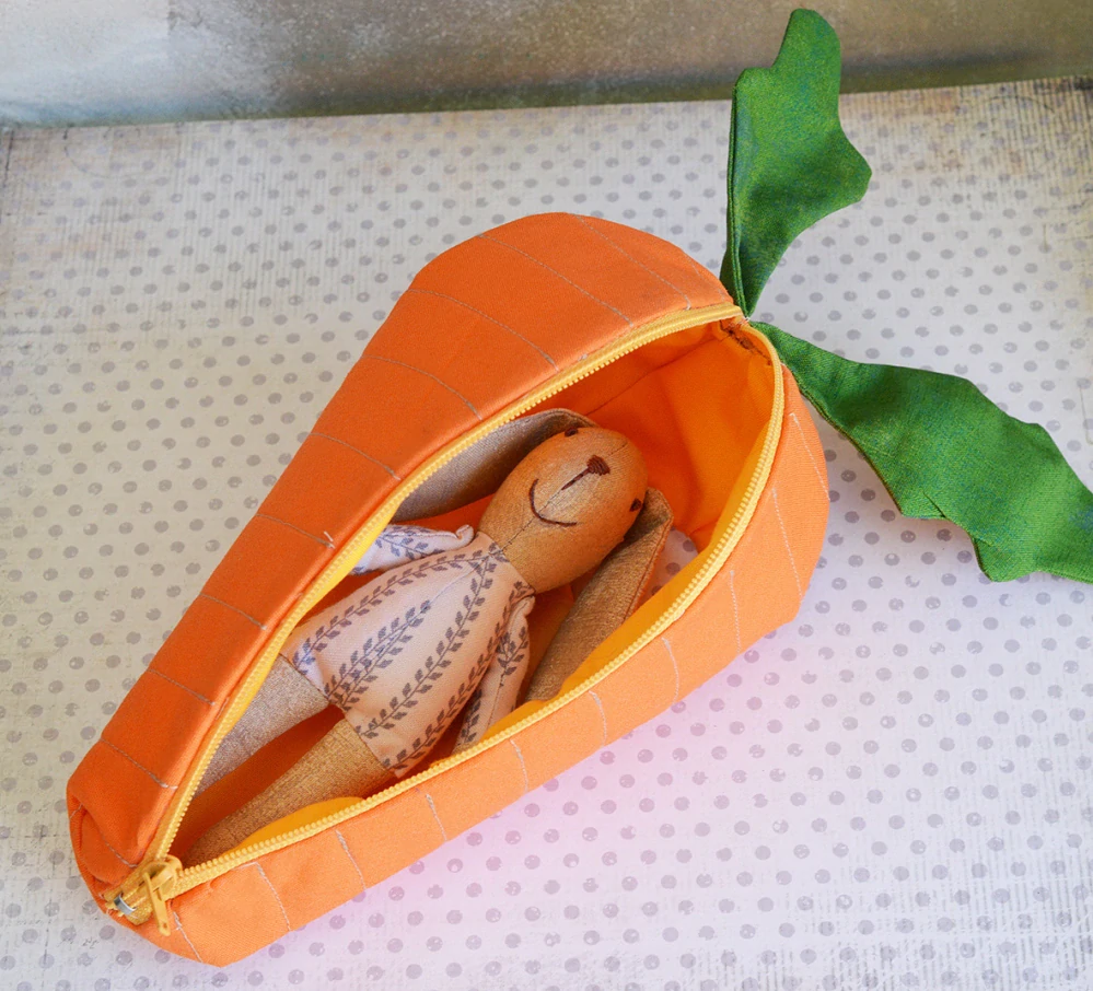 Mrkvičkové pouzdro (zvířátka 14 - 15 cm)