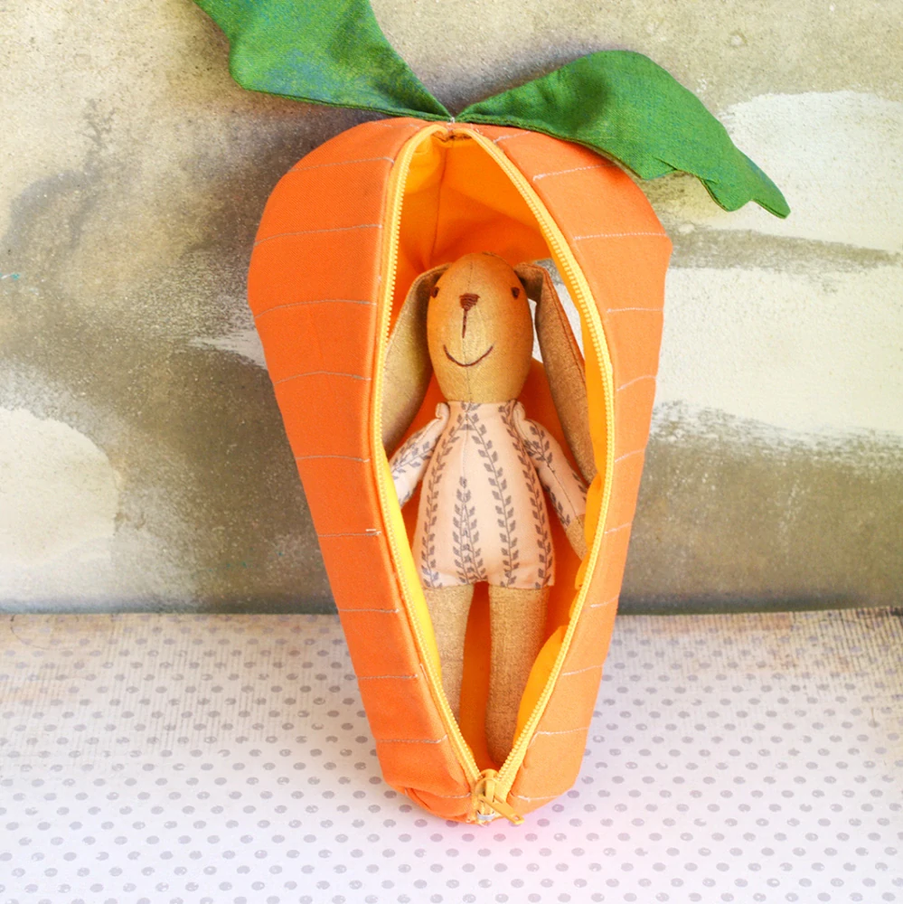 Mrkvičkové pouzdro (zvířátka 14 - 15 cm)