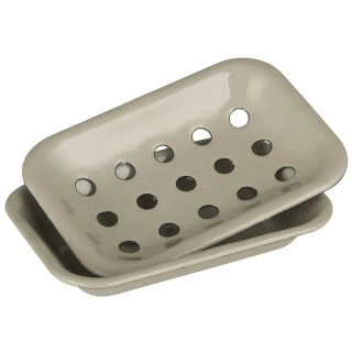 Smaltovaná mýdlenka Sand