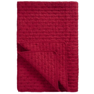   Prošívaný přehoz Red Cross Stitches 130 × 180 cm