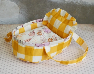 Myší korbička kostka (výška zvířátka 14 cm)