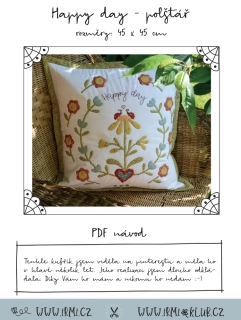 Polštář Happy day - pdf návod