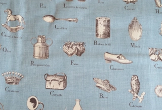 Francouzský venkov - modrá 